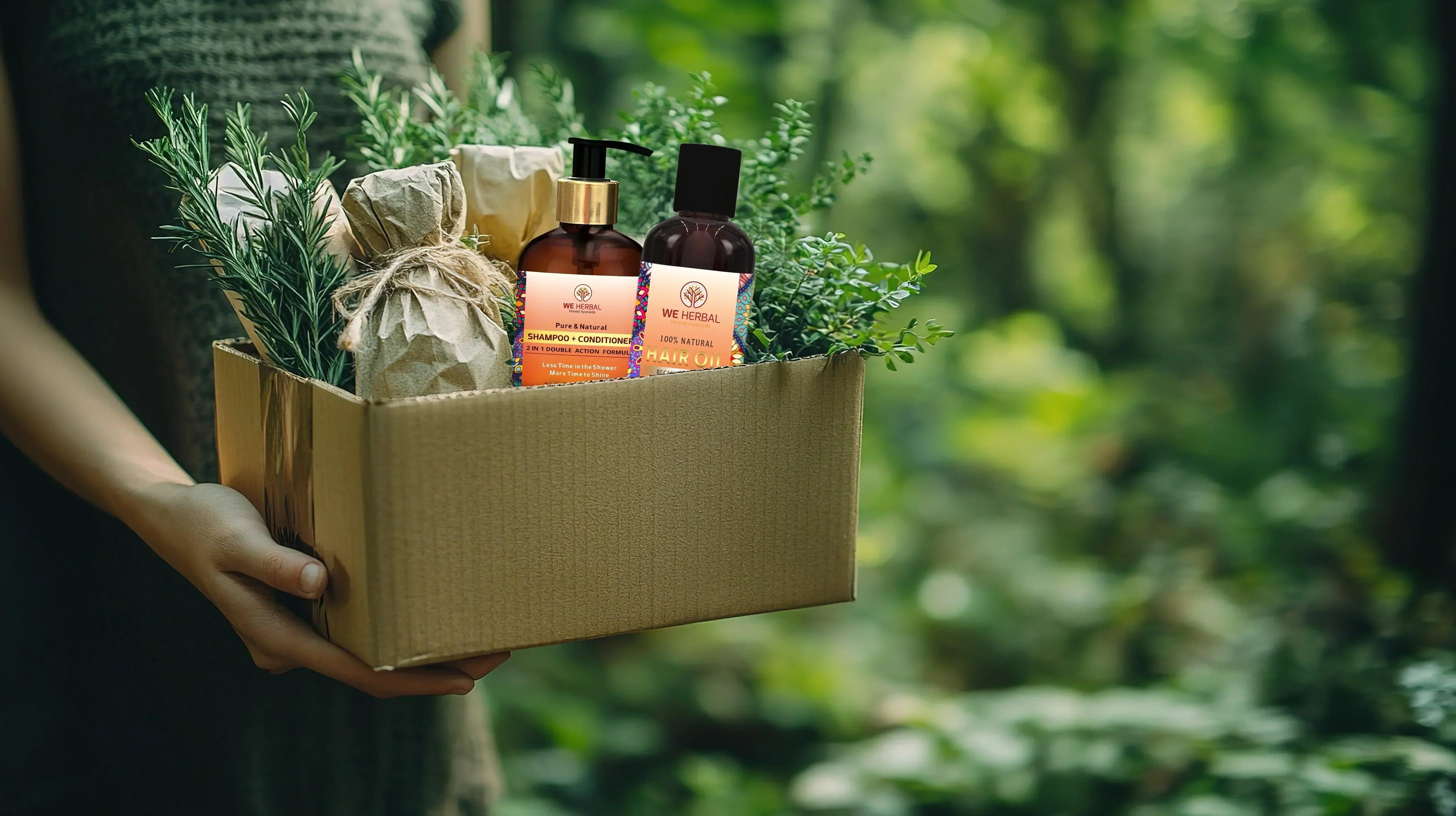 Hair spa at Home :Haircare Routine  with We Herbal