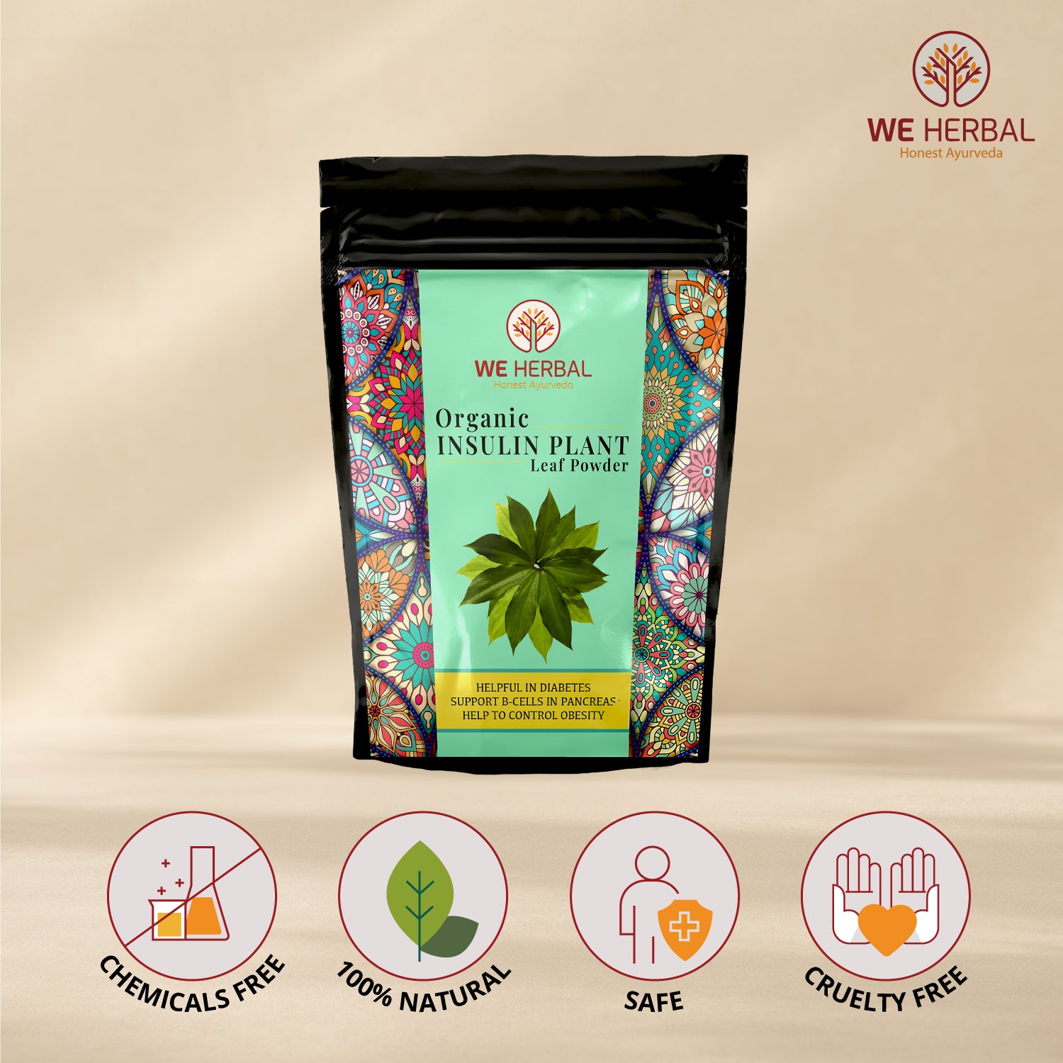 Insulin Plant Leaf Powder | Insulin Plant