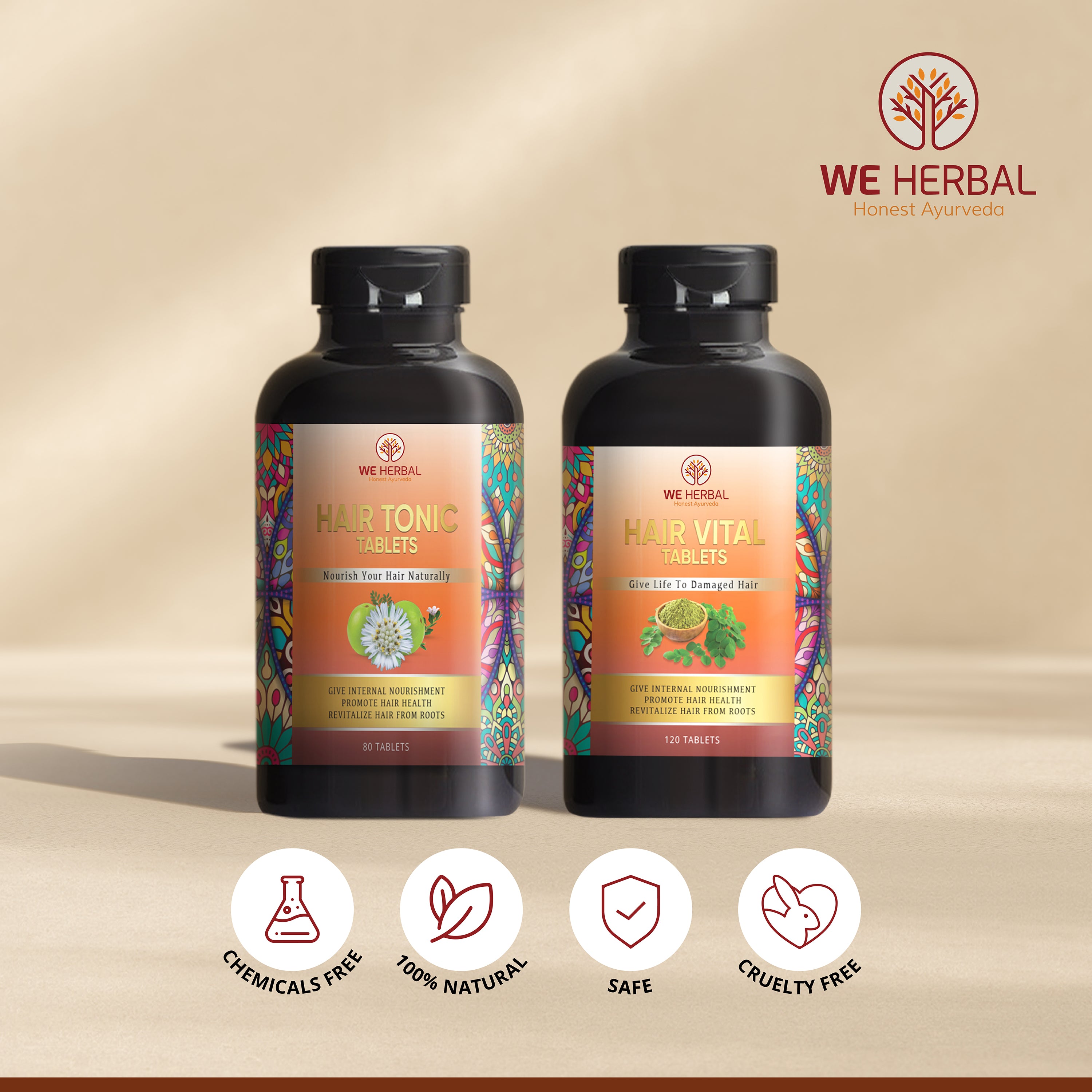 Hair Care Tablets Combo