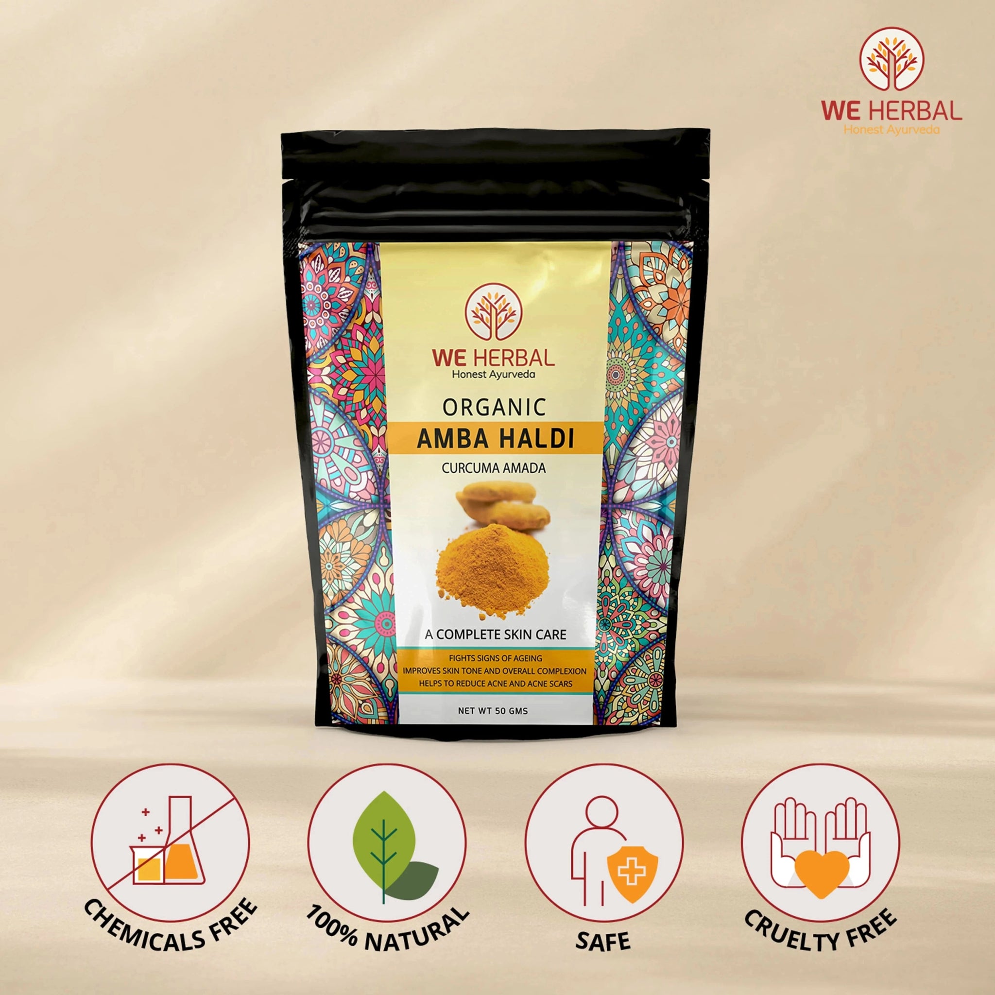 Amba Haldi is the Nature - Sourced Remediation for Skin Care Issues - We Herbal | Honest Ayurveda