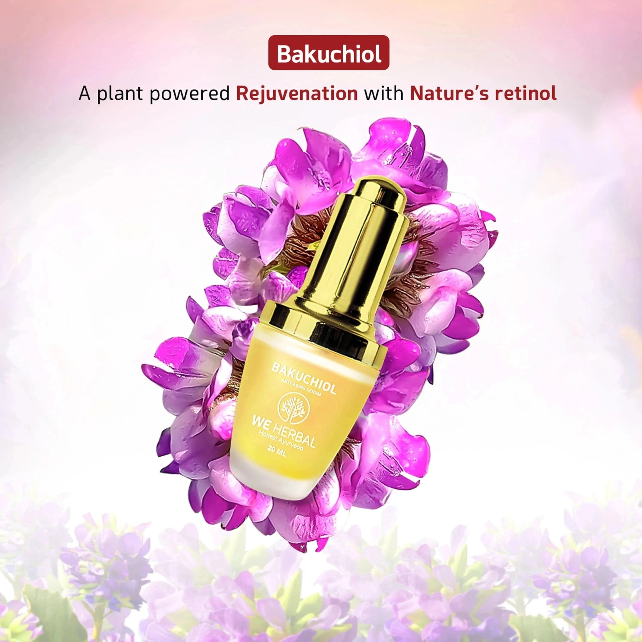 Bakuchiol Anti - Aging Serum - We Herbal | Honest Ayurveda