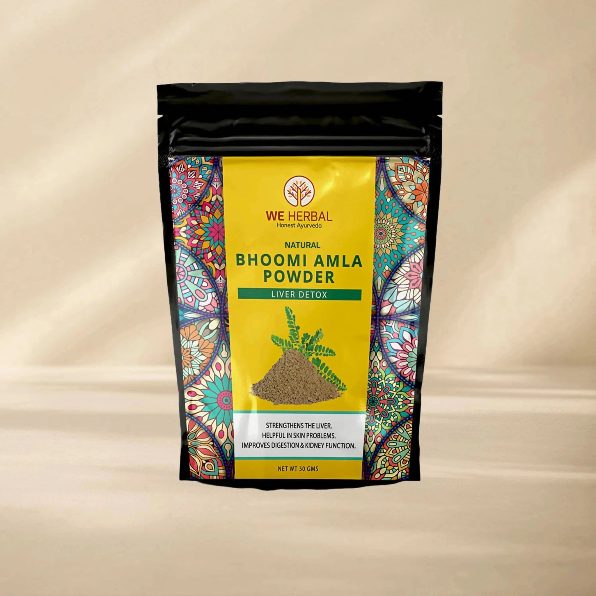 Bhumi Amla Powder - Nature's Helper for Liver, Skin, and Kidney Health. - We Herbal | Honest Ayurveda
