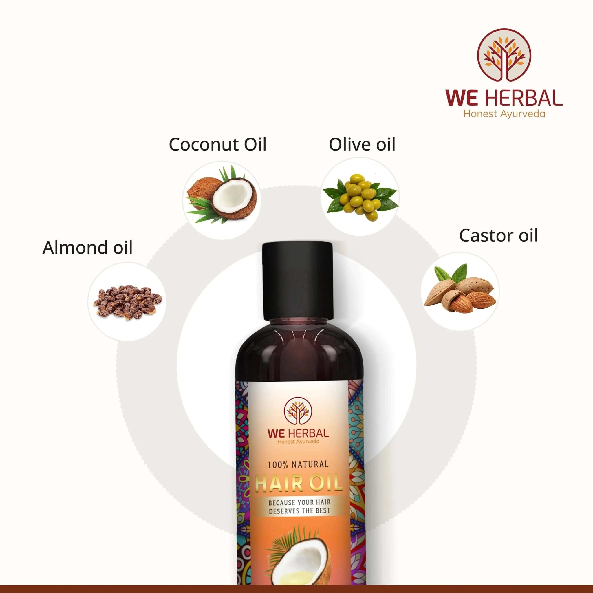 Hair Oil - We Herbal | Honest Ayurveda