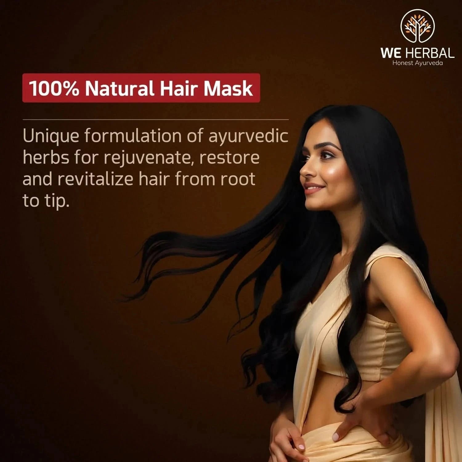 Herbal Hair Mask - We Herbal | Honest Ayurveda