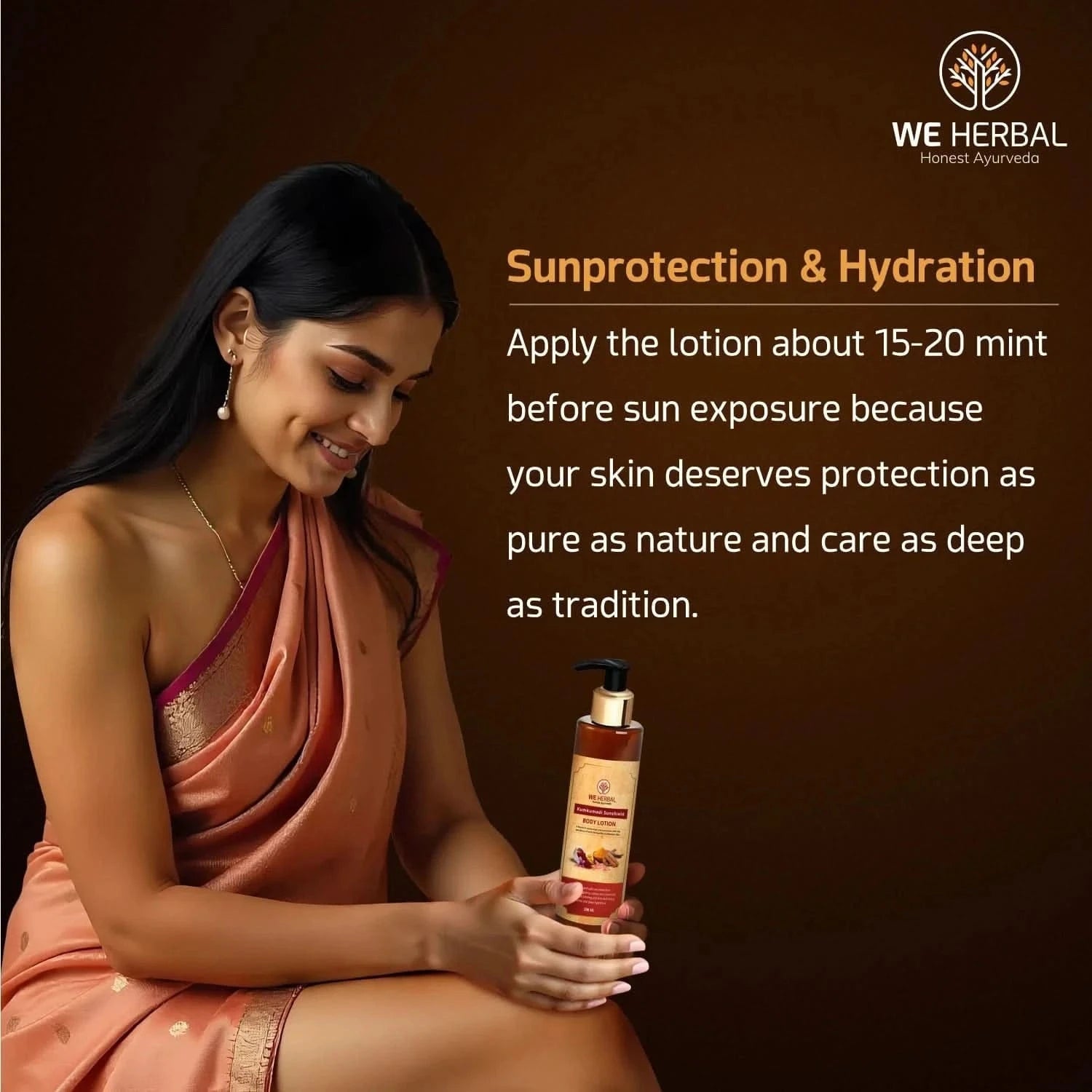 Kumkumadi Body Lotion - We Herbal | Honest Ayurveda