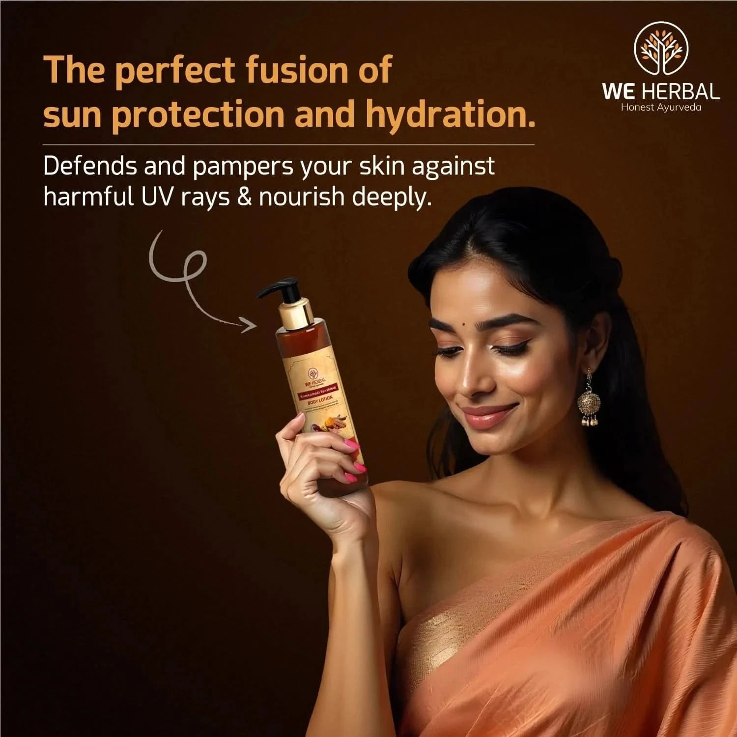 Kumkumadi Body Lotion - We Herbal | Honest Ayurveda