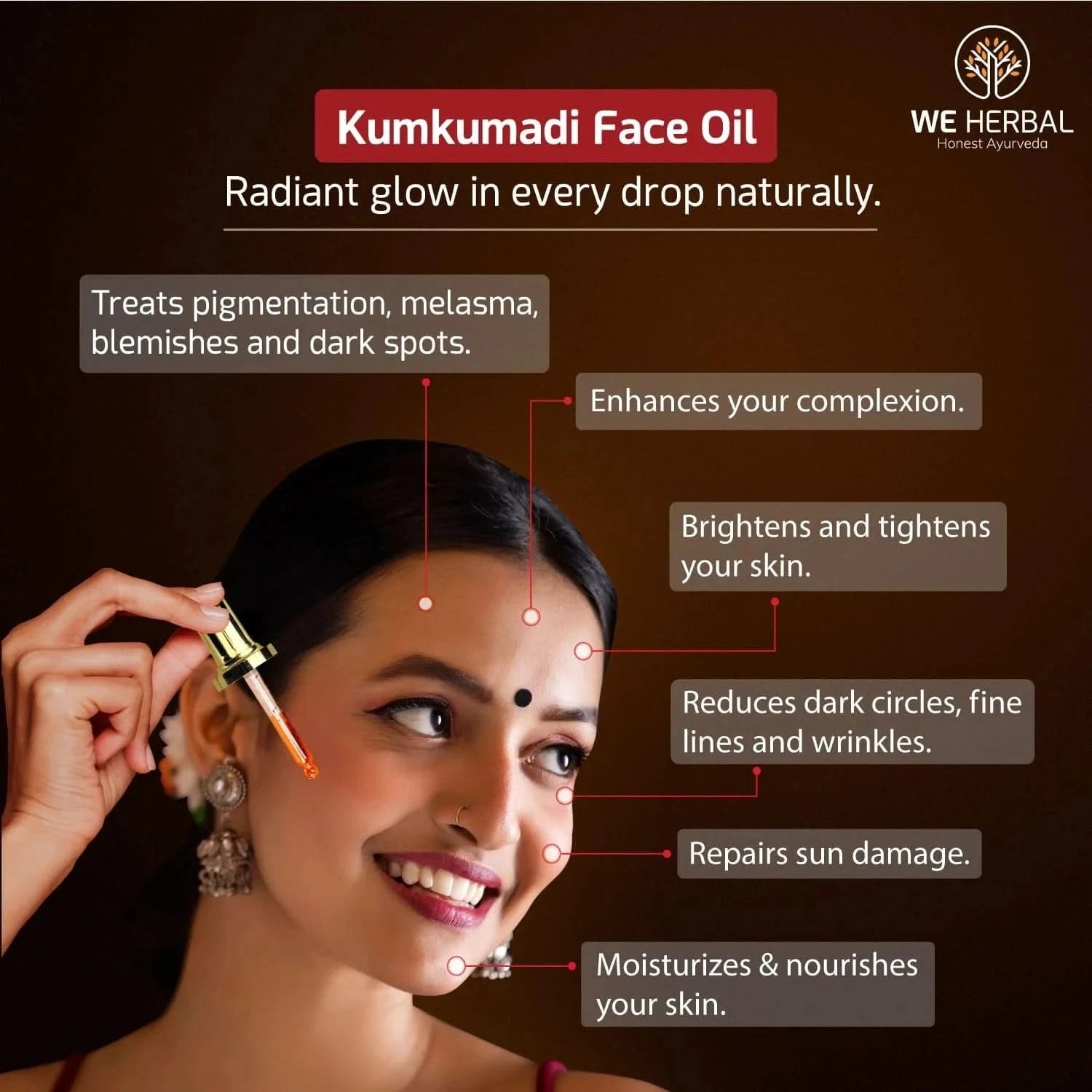 Kumkumadi Face Oil: The Secret to Glowing, flawless and Youthful Skin - We Herbal | Honest Ayurveda
