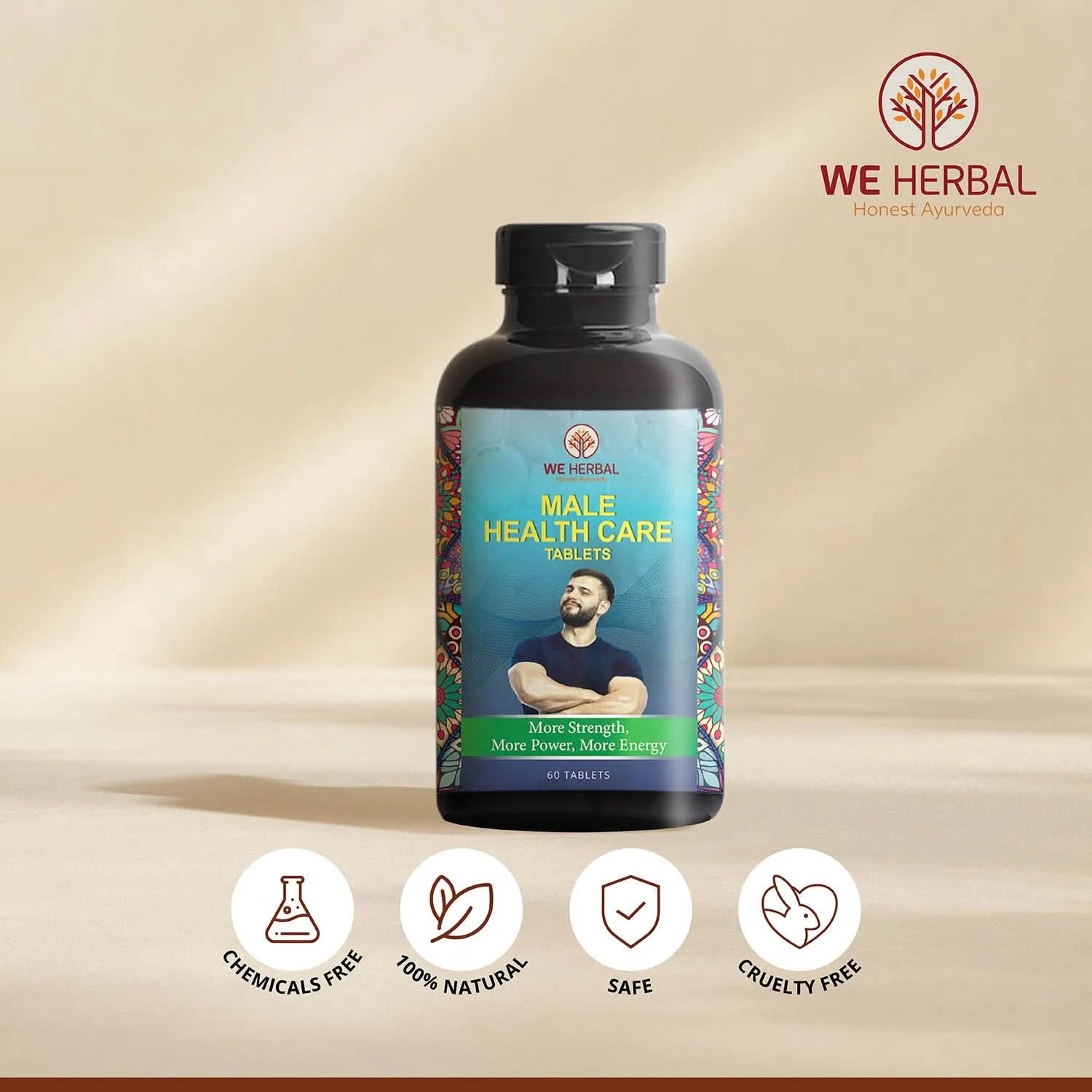 Male Health Care Tablets - We Herbal | Honest Ayurveda