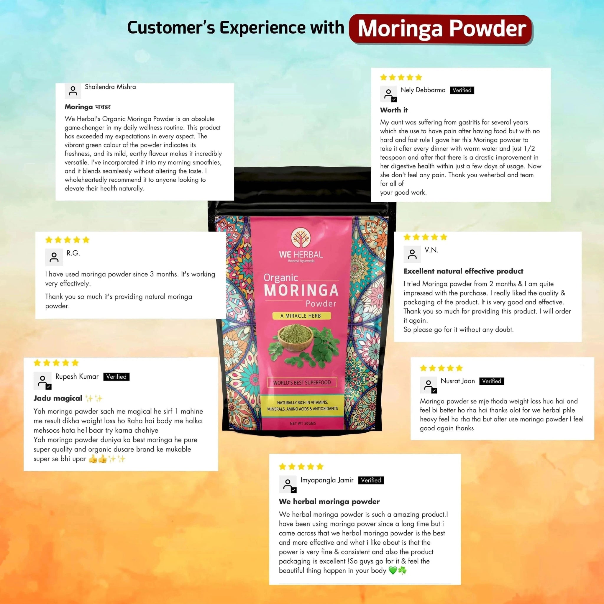 Moringa Powder: A Superfood for Health, Energy, and Immunity - We Herbal | Honest Ayurveda