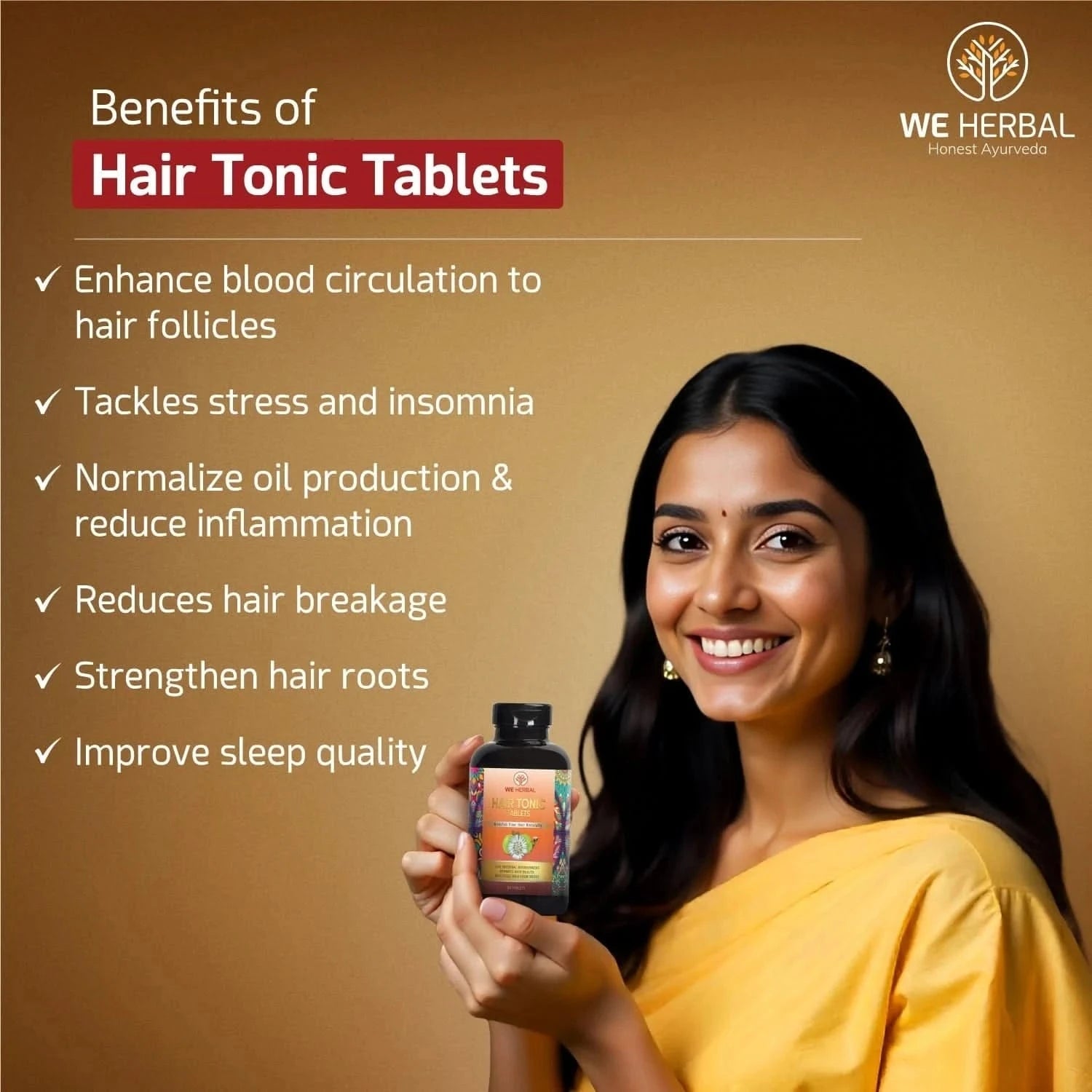 Natural Hair Care Combo - We Herbal | Honest Ayurveda