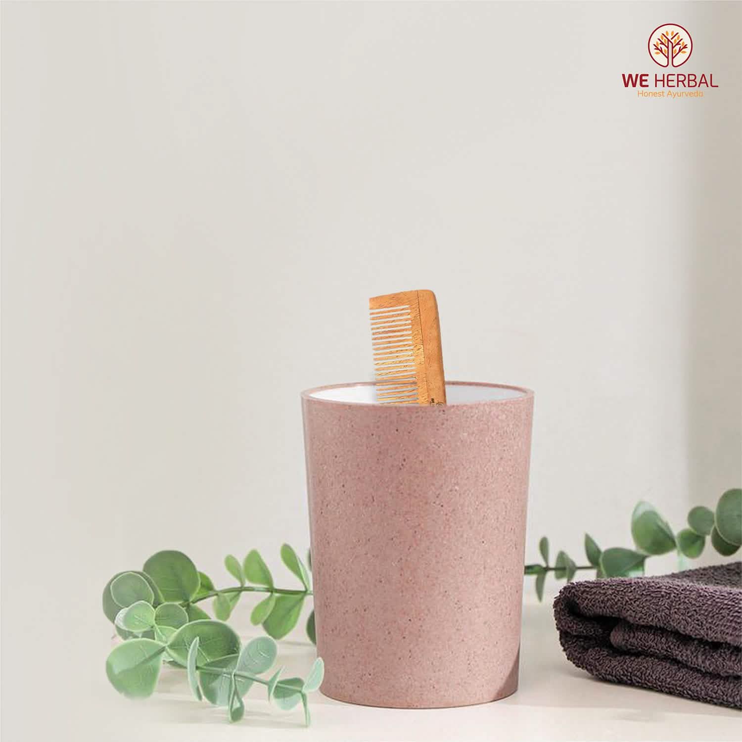Pure Neem Pocket Comb - We Herbal | Honest Ayurveda