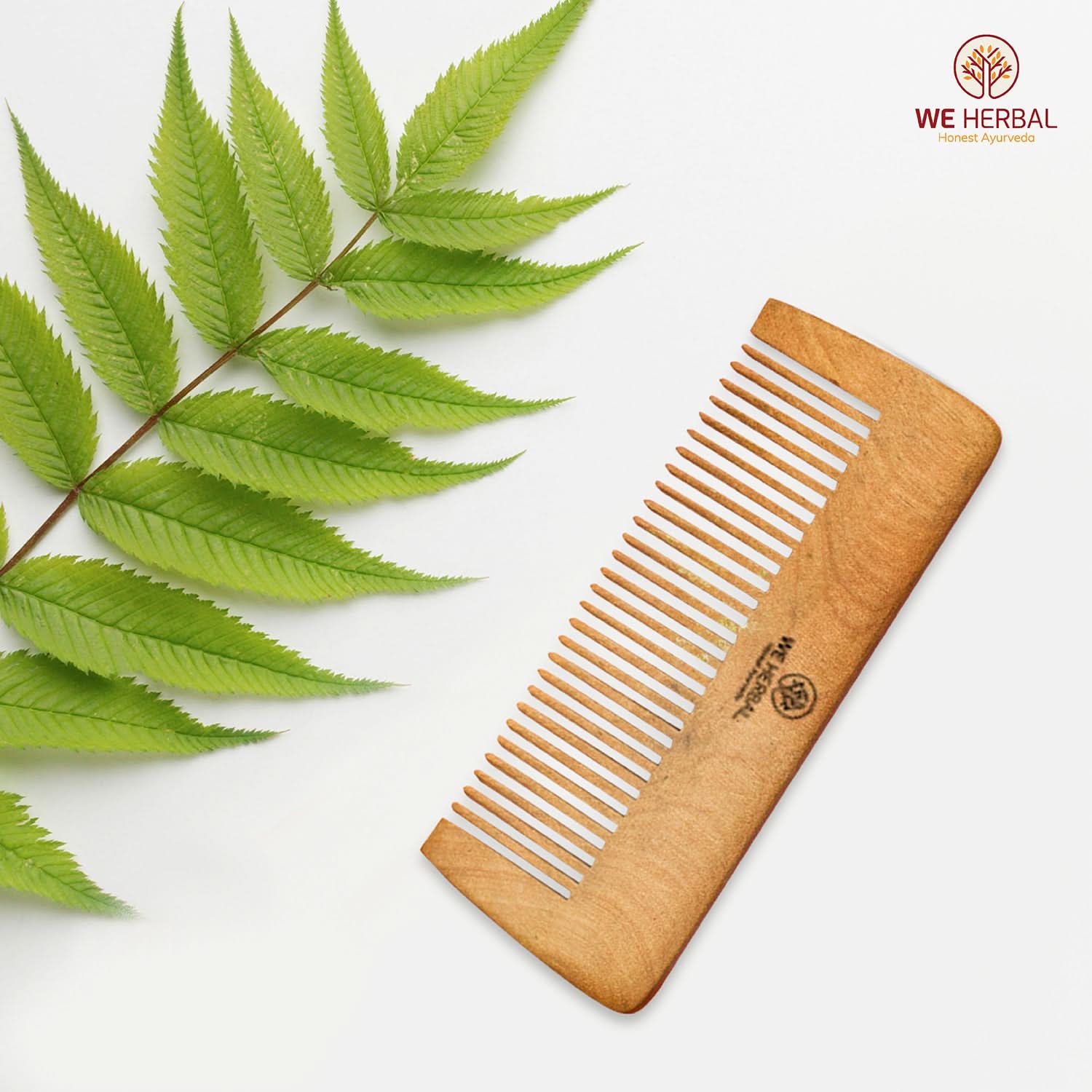 Pure Neem Shampoo Comb - We Herbal | Honest Ayurveda
