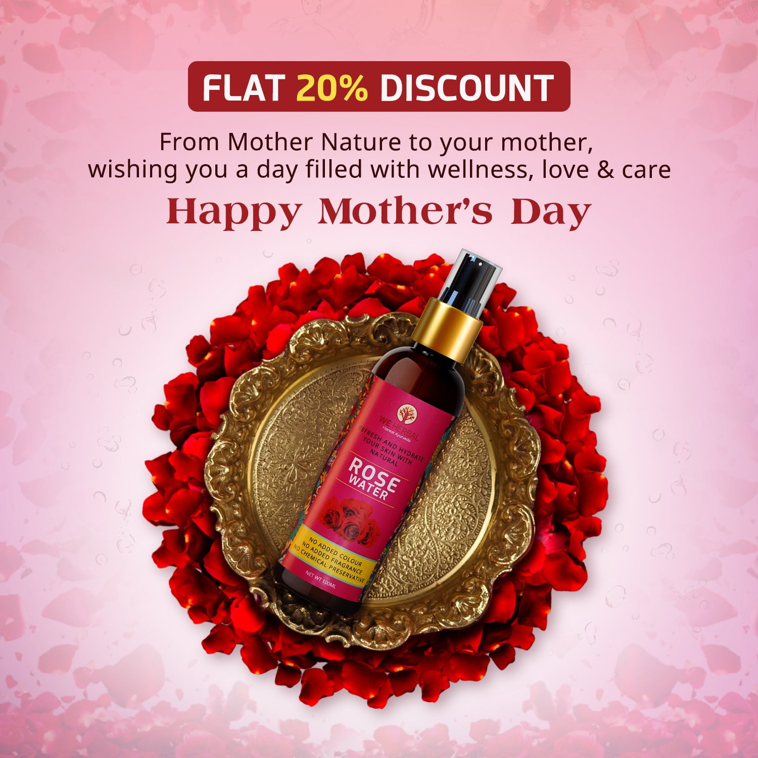 Natural Rose Water