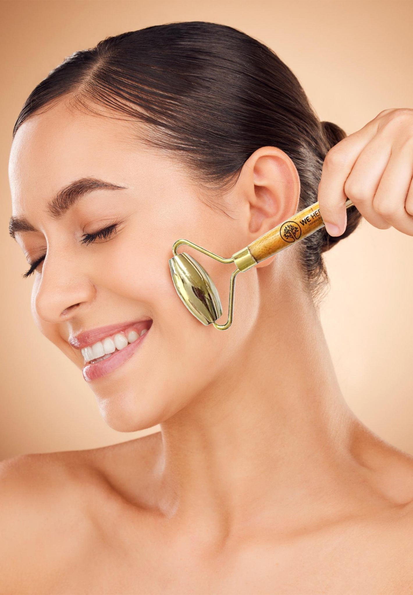 How to Use Kansa Roller for Facial Lifting and Face Detoxification