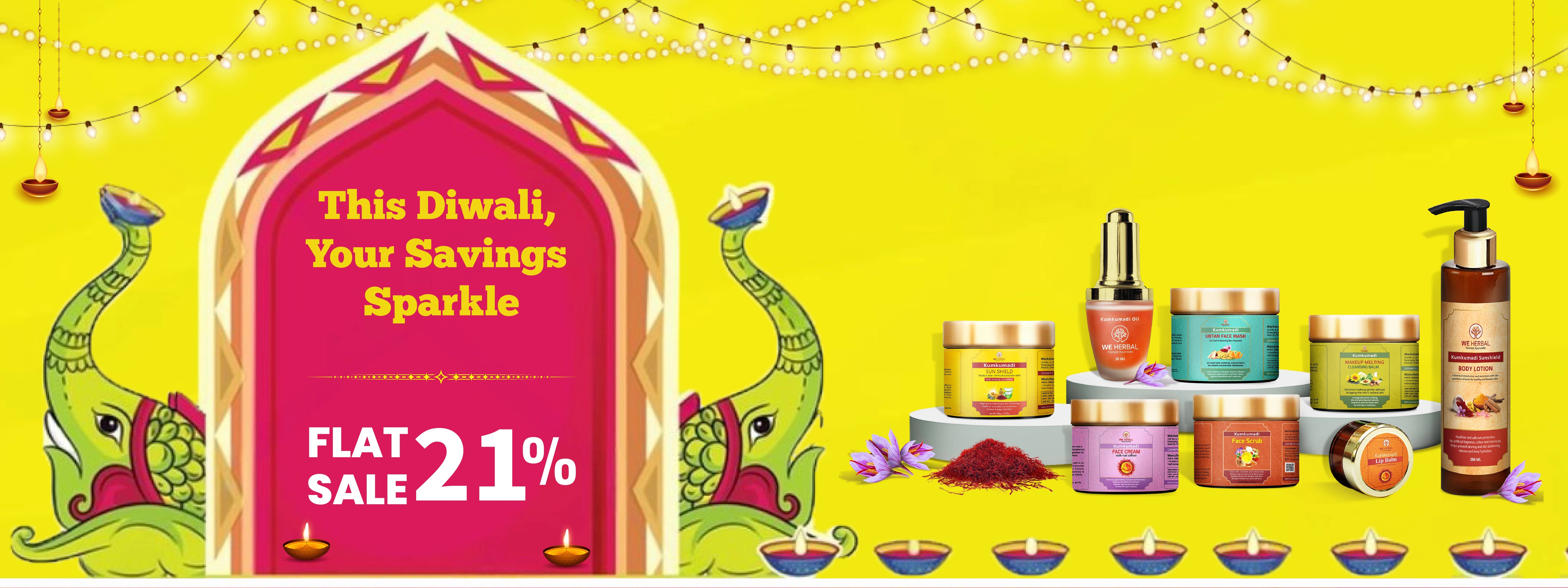 WE HERBAL Skin Care Combo - Flat 21% OFF Diwali Offer