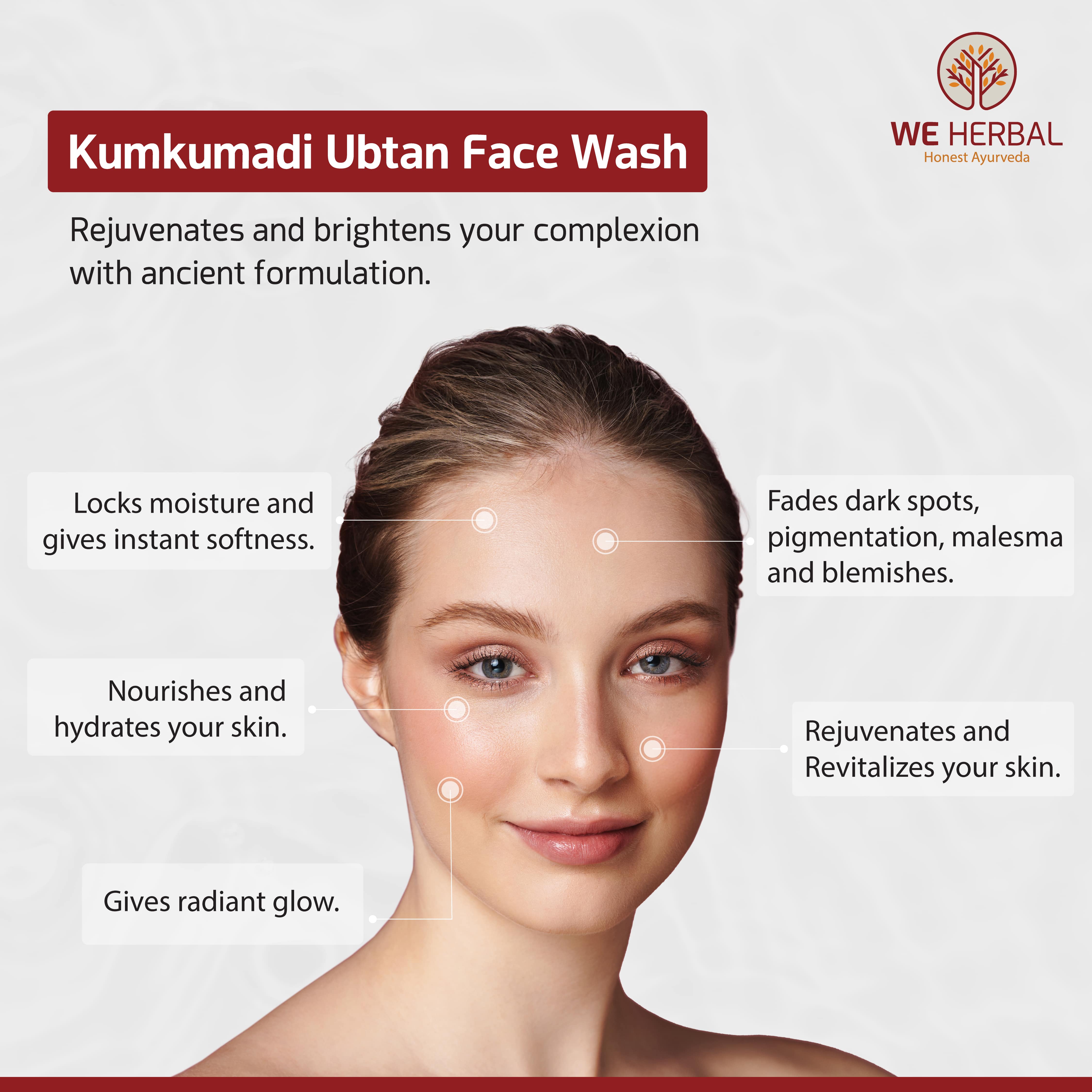 kumkumadi face wash benefits