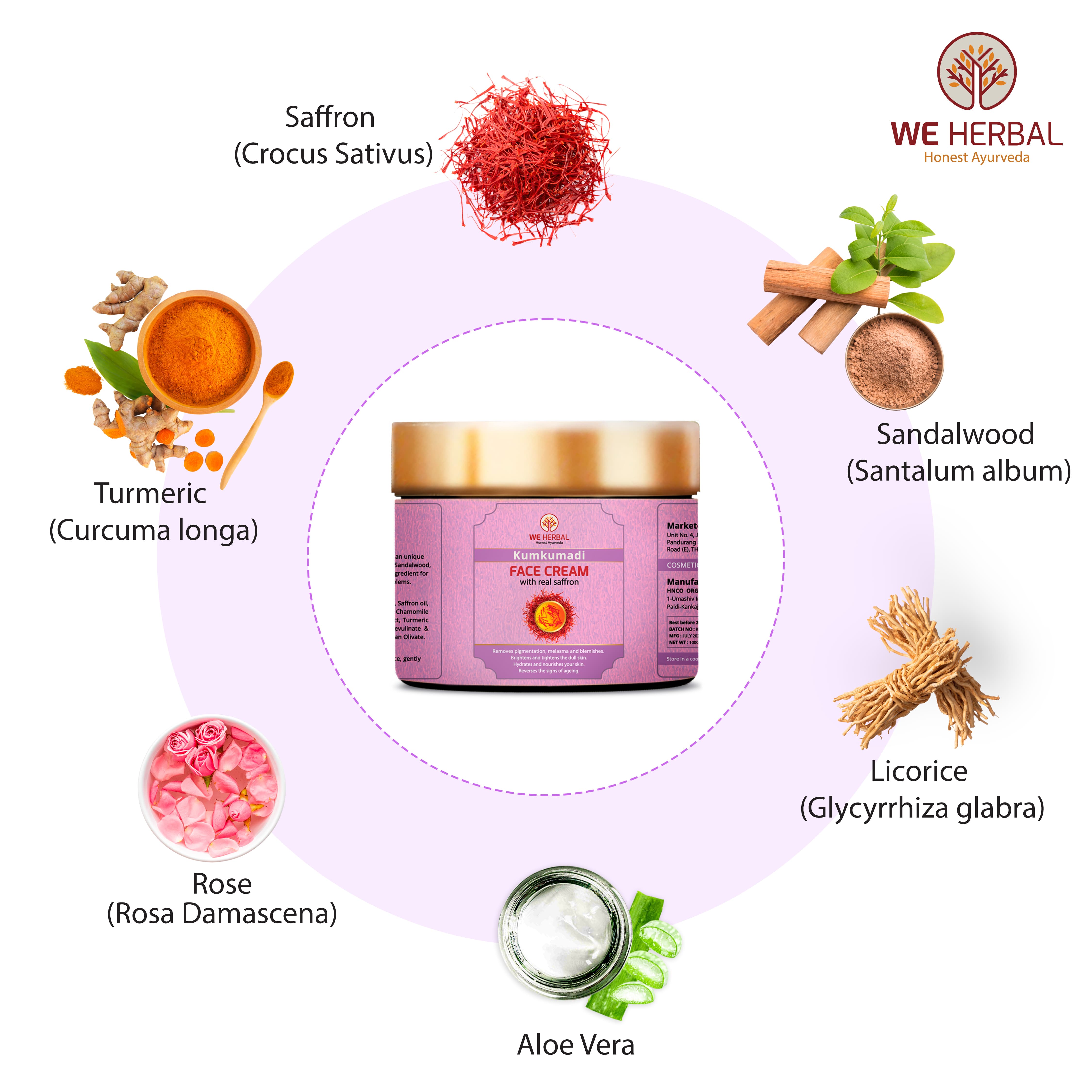 kumkumadi face cream ingredients