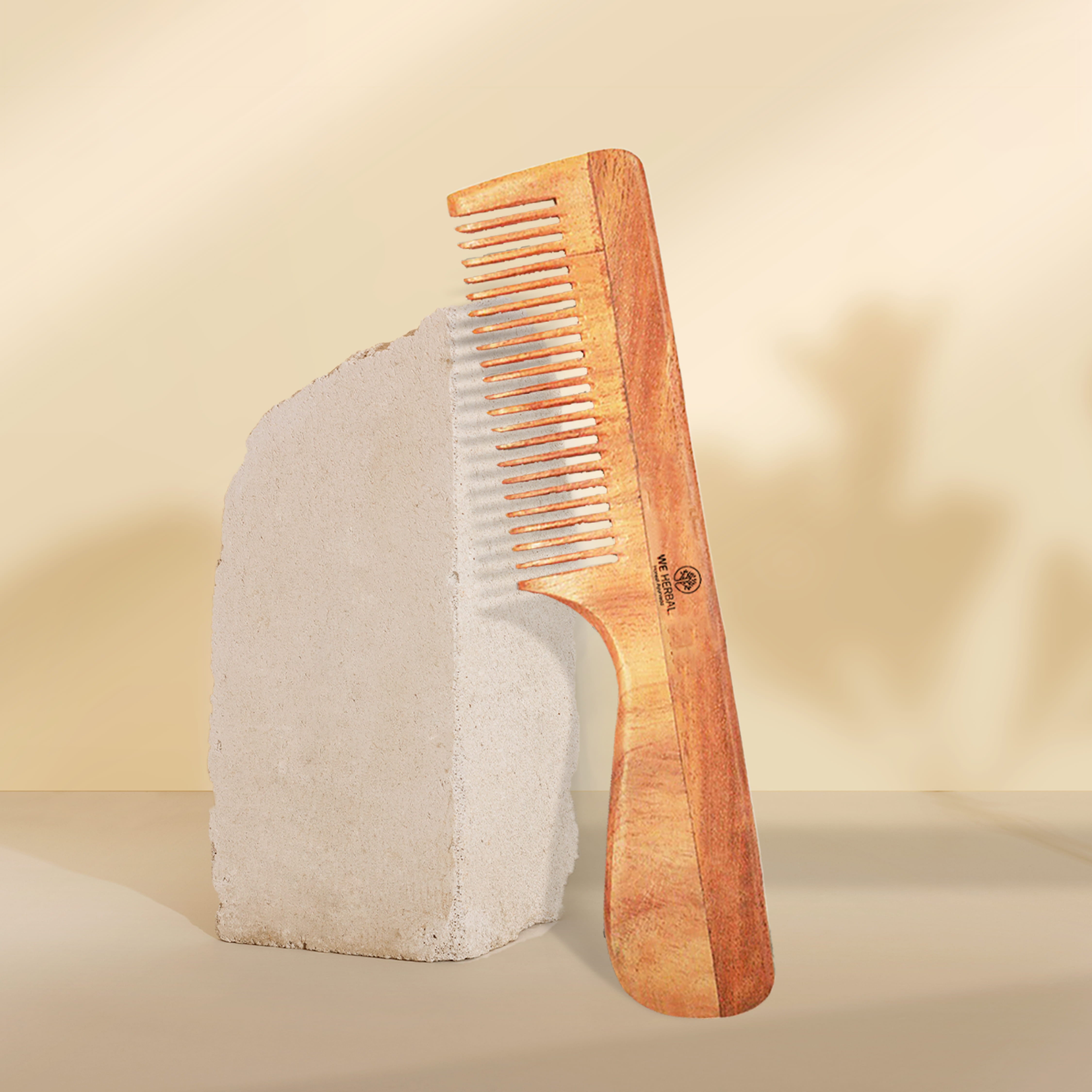 Pure Neem Handle Comb