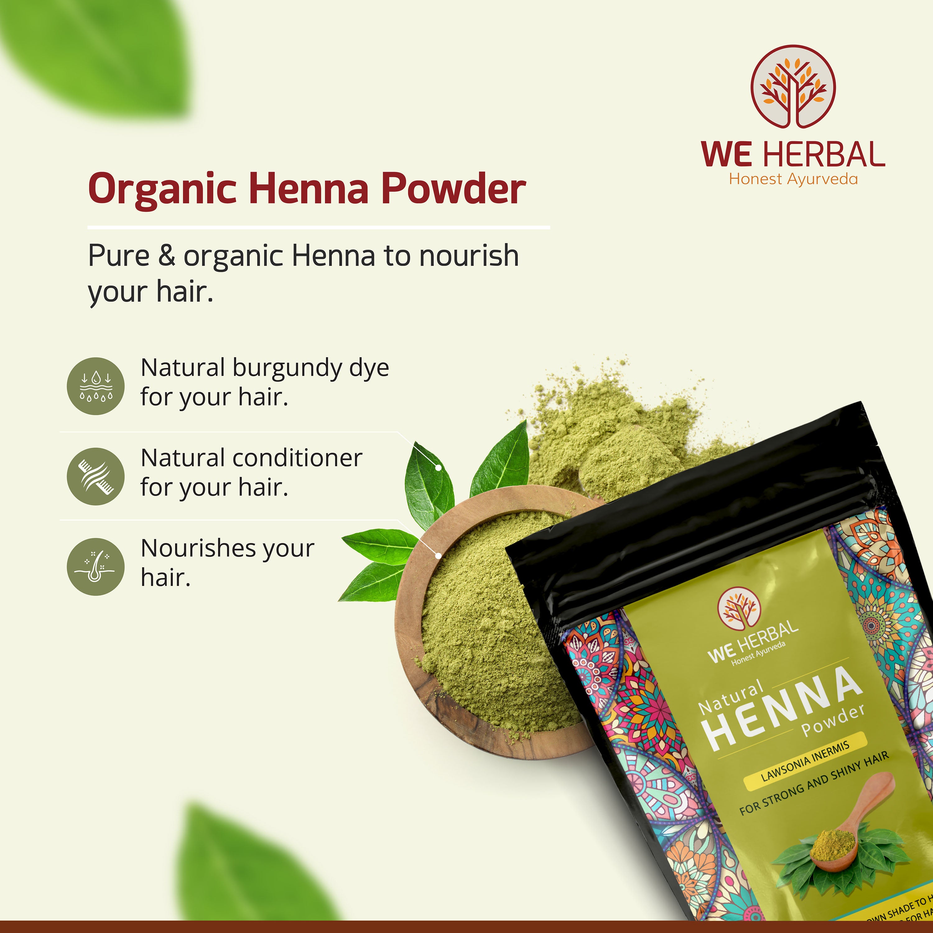 Natural Henna Powder