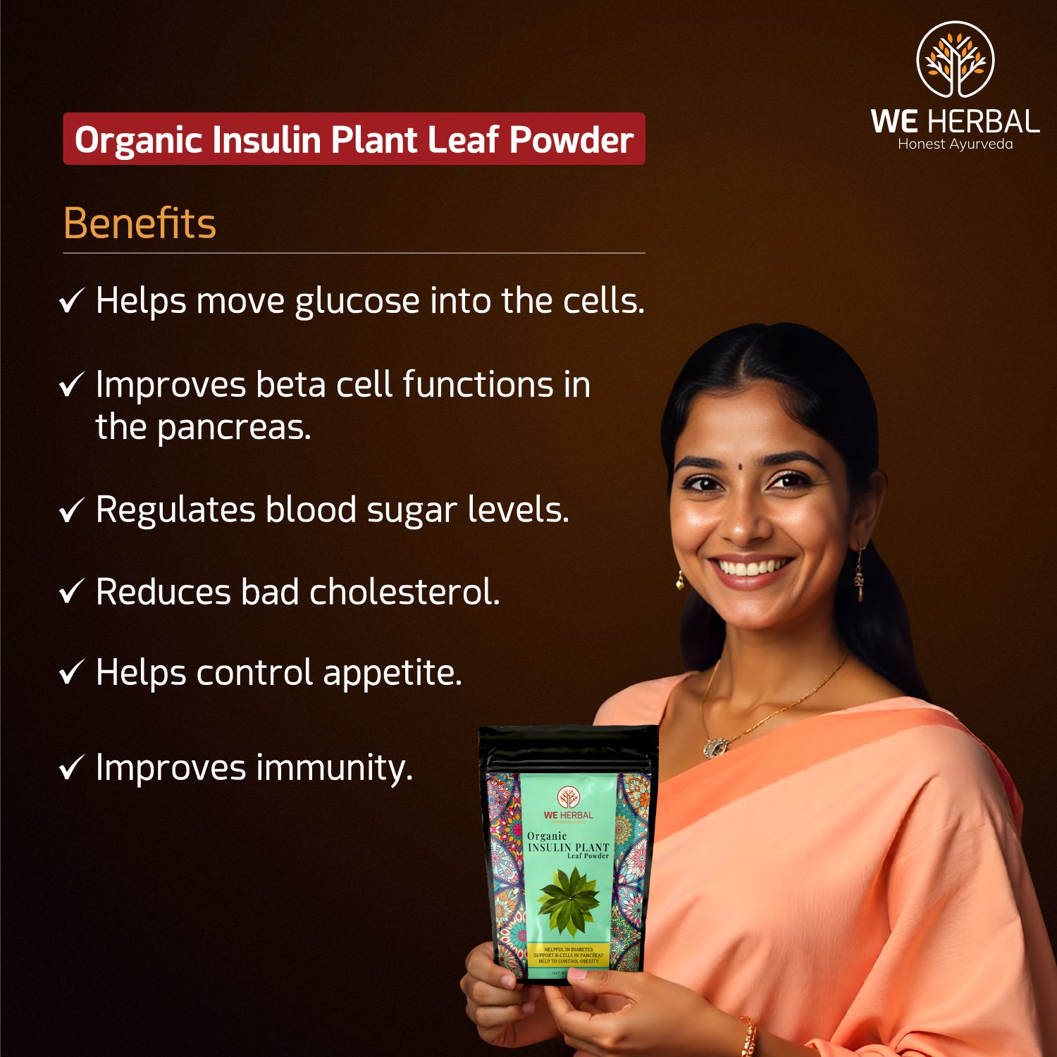 Insulin Plant Leaf Powder | Insulin Plant