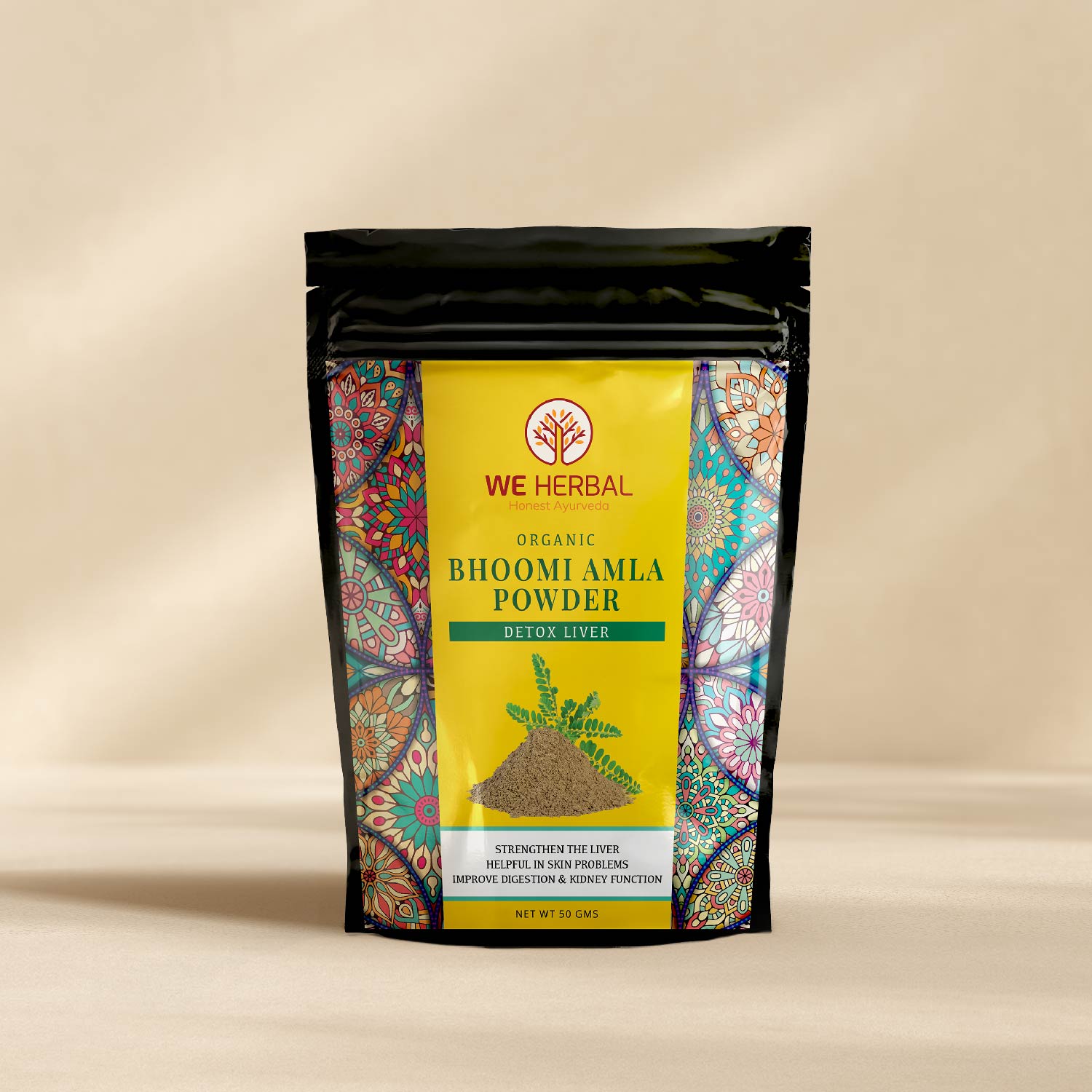 Organic Bhumi Amla Powder We Herbal | Back to the Nature