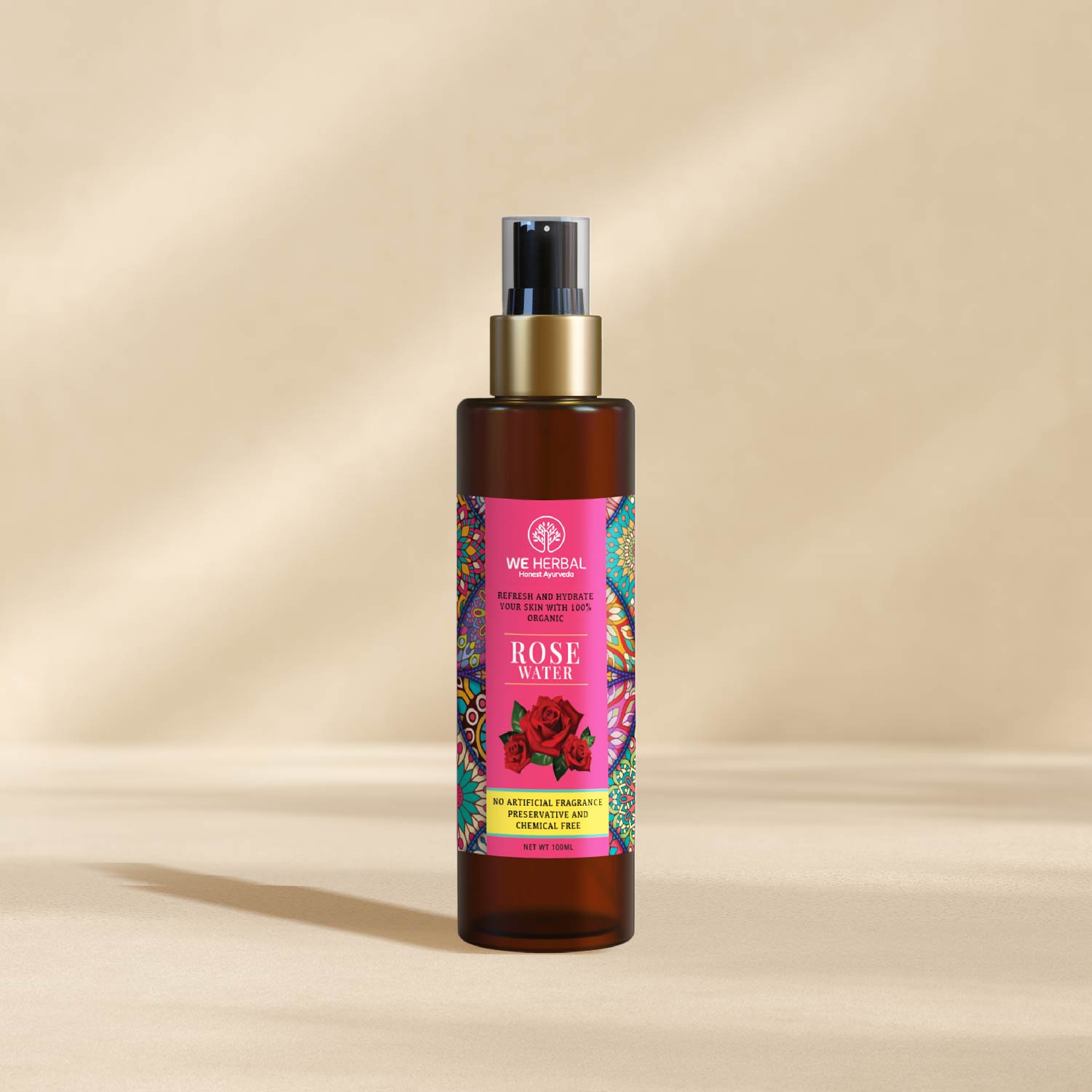 Natural Rose Water | Rose Water We Herbal | Back to the Nature