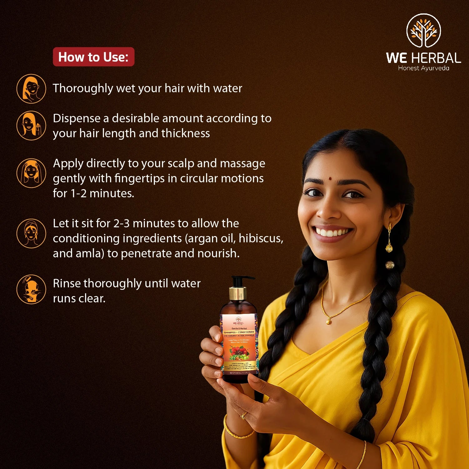 WeHerbal’s 2-in-1 Shampoo + Conditioner: Ancient Ayurveda, Modern Haircare