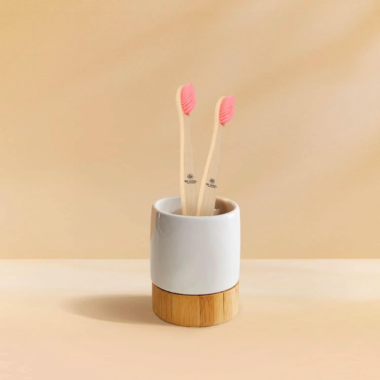 Bamboo Kids Brush - We Herbal | Honest Ayurveda