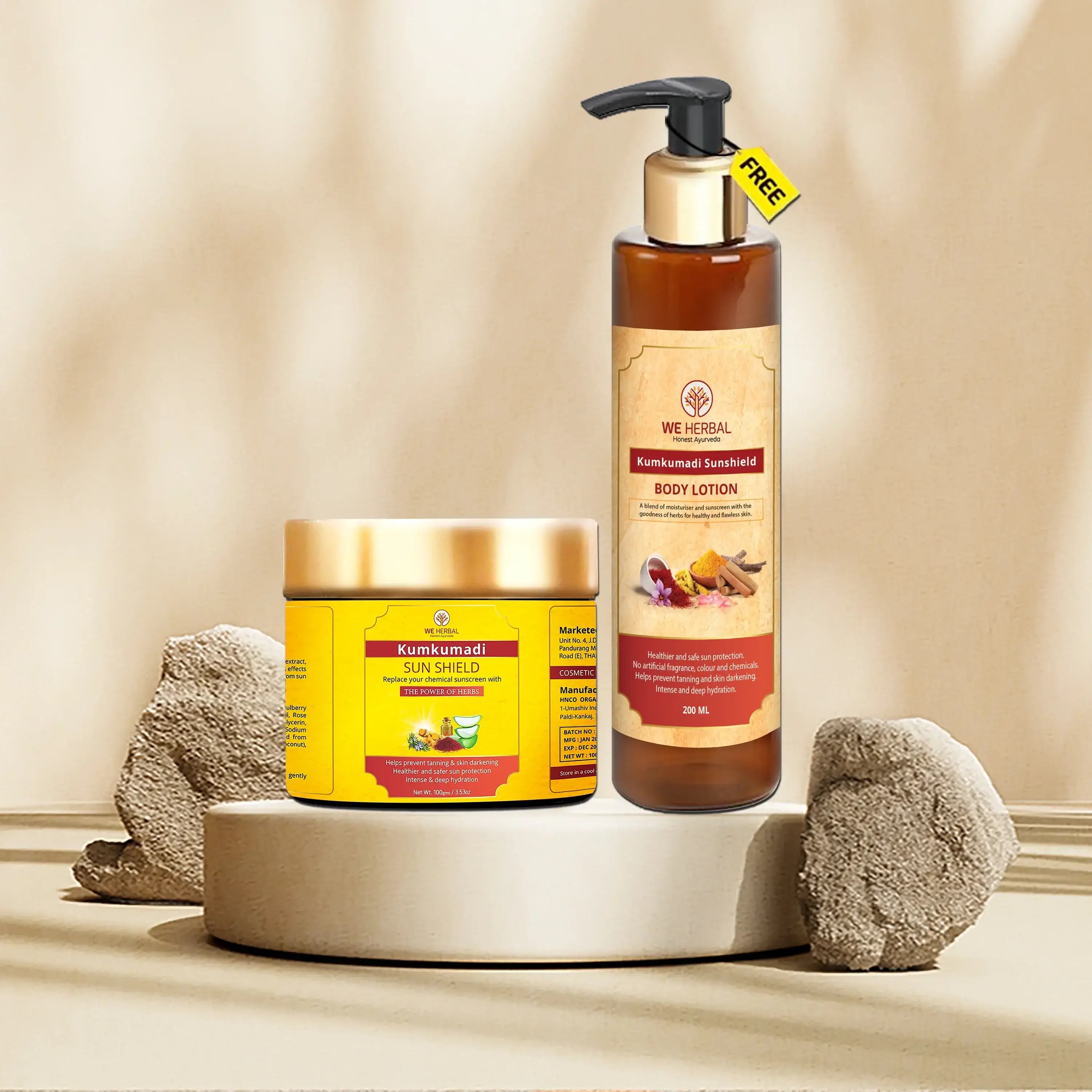 KumKumadi Sunshield Body Lotion