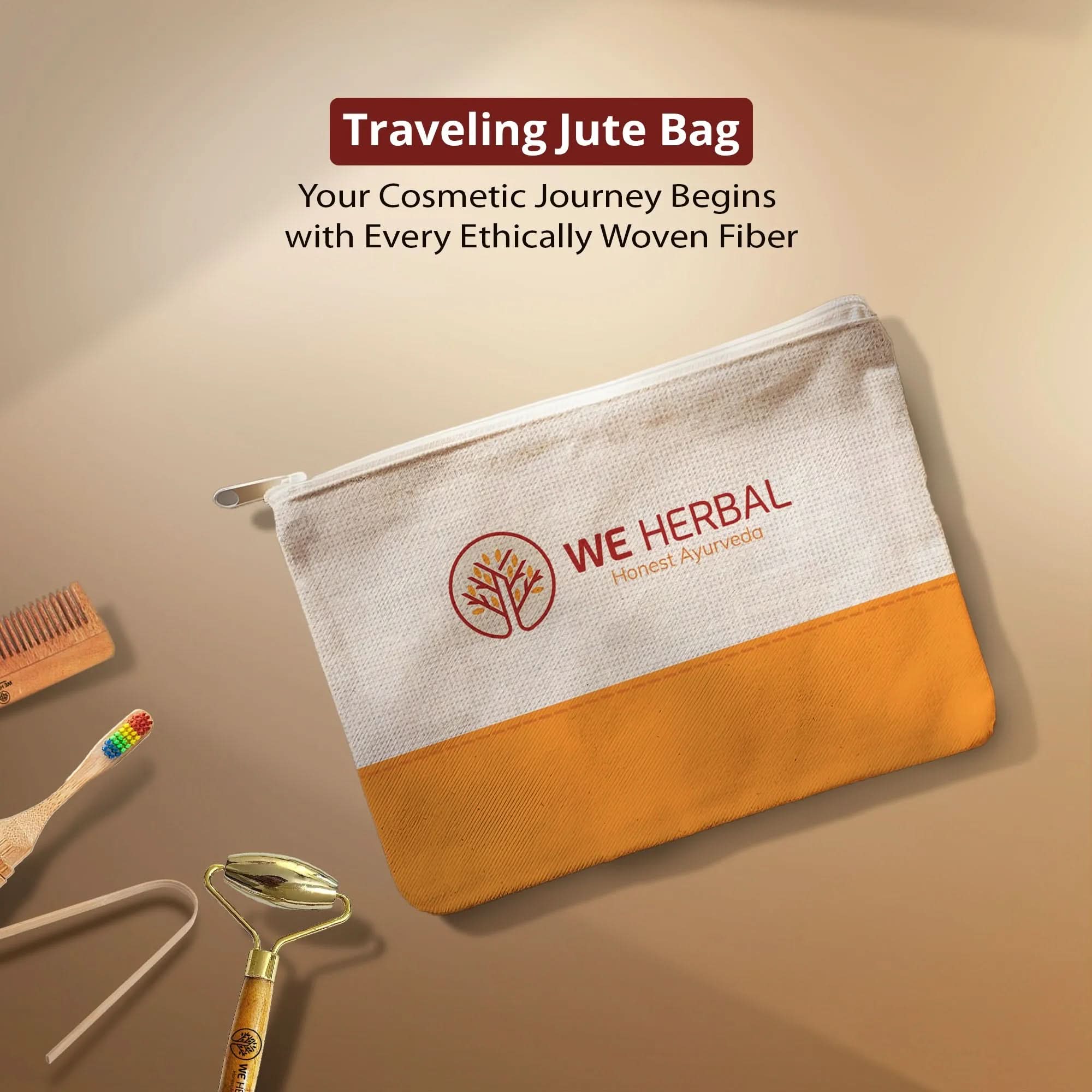 Jute Bag - We Herbal | Honest Ayurveda