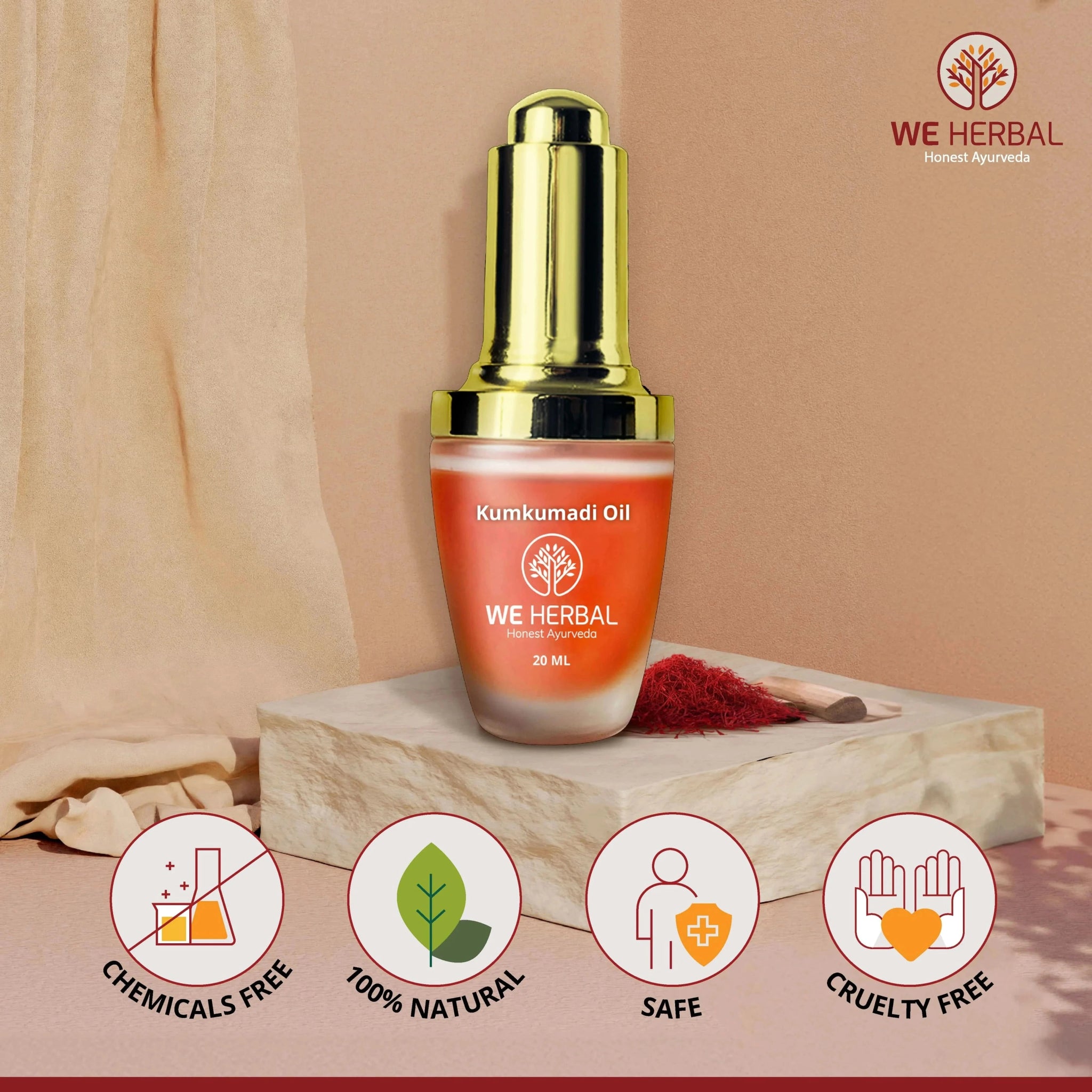 Kumkumadi Face Oil: The Secret to Glowing, flawless and Youthful Skin - We Herbal | Honest Ayurveda