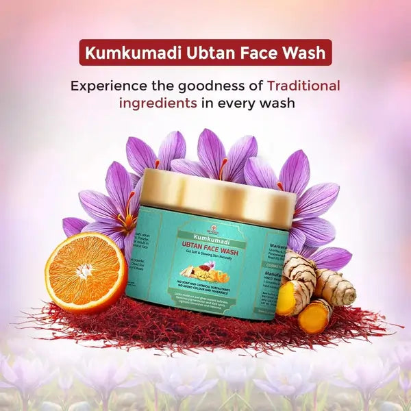 Kumkumadi Ubtan Face Wash: Nature’s Gift for Radiant and Flawless Skin