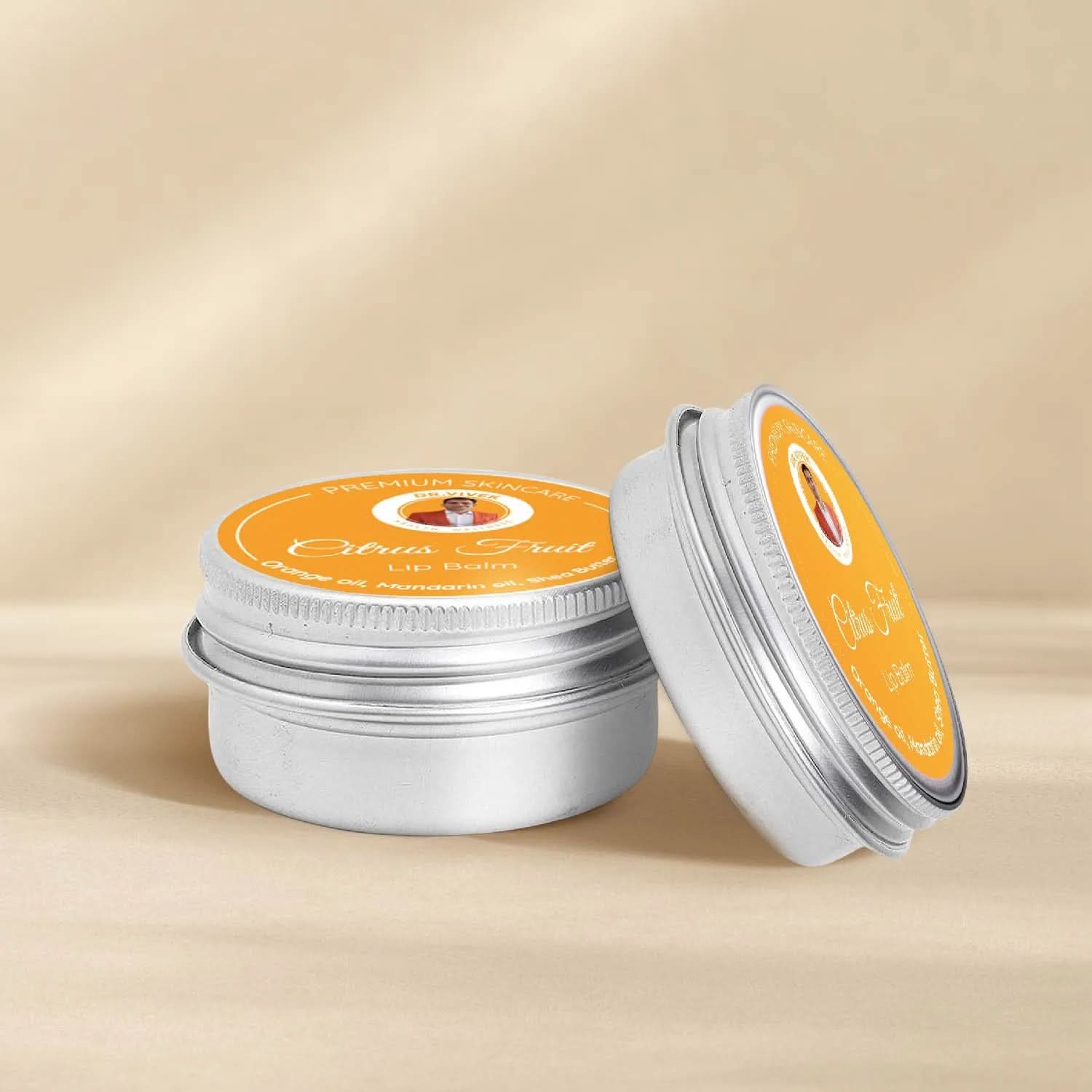 Limited Edition Citrus Fruit Lip Balm - We Herbal | Honest Ayurveda