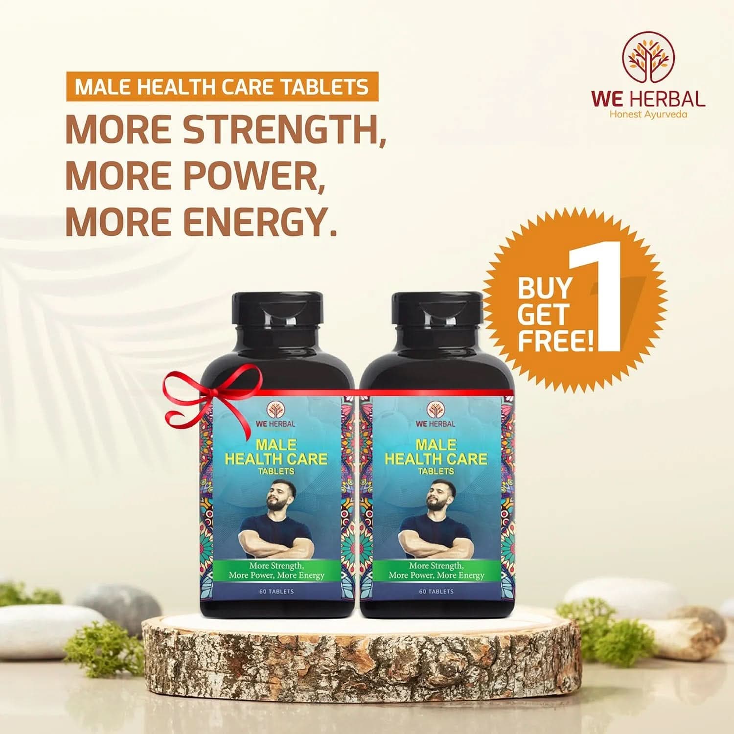 Male Health Care Tablets - We Herbal | Honest Ayurveda