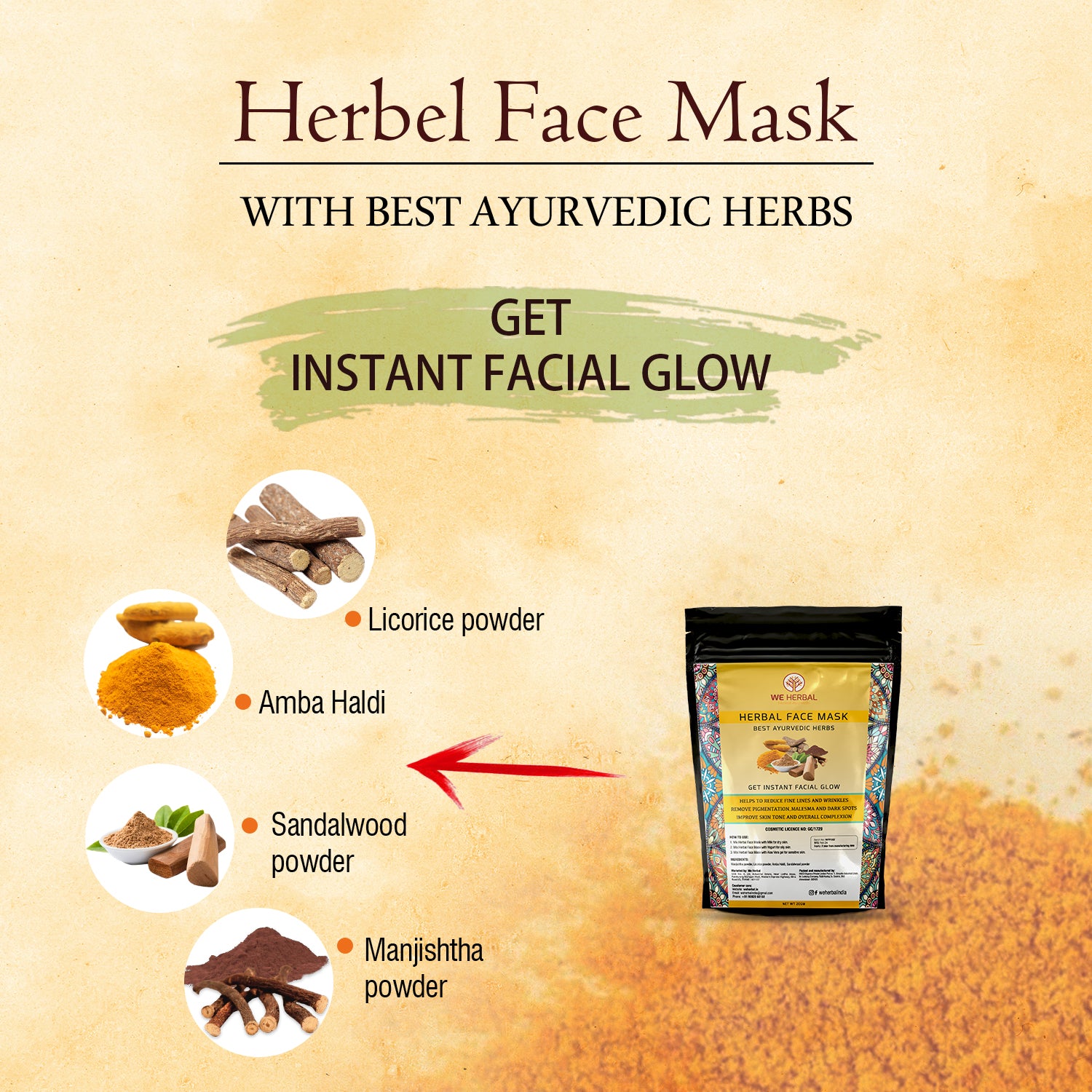 Herbal Face Mask | We Herbal